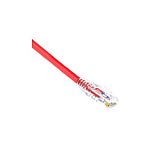 Weltron 10ft Red Booted Cat6a Utp Patch Cable (90C6AB10RD)