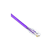 Weltron 15ft Purple Booted Cat6a Utp Patch Cable (90C6AB15PL)