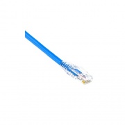 Weltron 1ft Blue Booted Cat6a Utp Patch Cable (90C6AB1BL)