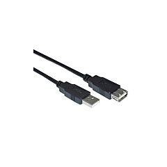 Weltron 1ft Usb A Male To A Female Extension (90USBAAEX01)