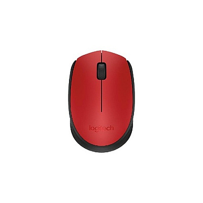 Logitech M170 Red Wireless Mouse M170 - Red - Clamshell Version (910004941)