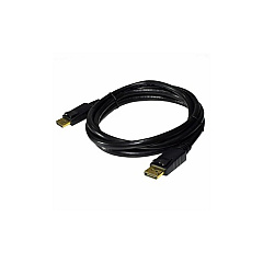 Weltron 6 Display Port Male To Male Cable Black (917206)