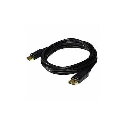 Weltron 6 Display Port Male To Male Cable Black (917206)