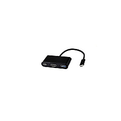 Weltron Usb-c To Hdmi, Usb 3.0, Cf Multiport Ada (91735)
