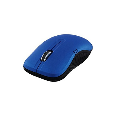Verbatim Wireless Notebook Optical Mouse, Commuter Series - Matte Blue (99766)