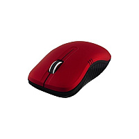 Verbatim Wireless Notebook Optical Mouse, Commuter Series Matte Red (99767)