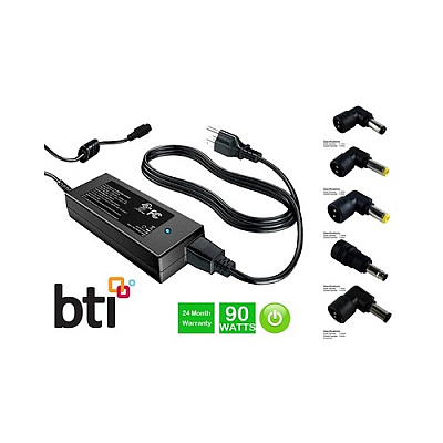 Battery 90w Universal Ac Adapter For Gateway (ACU90WGT)