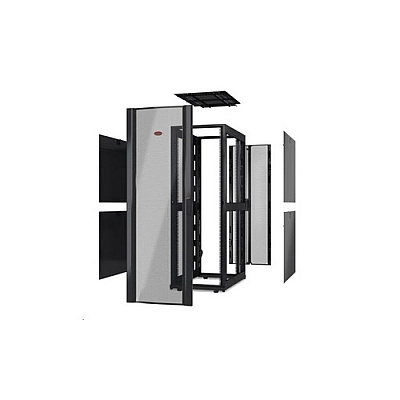 APC Netshelter Sx, Server Rack Enclosure, 48u, Without Sides And Doors, Black, 1991h X 600w X 1200d Mm (AR3157X617)