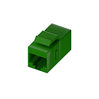 Uncommonx Cat6 Rj45 Keystone In-line Coupler, Grn (C6CPLRGRN)