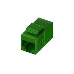 Uncommonx Cat6 Rj45 Keystone In-line Coupler, Grn (C6CPLRGRN)
