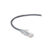 Black Box Cat6 250-mhz Snagless 28awg Stranded Ethernet Patch Cable - Unshielded (utp), Cm Pvc (rj45 M/m), Gray, 10-ft. (3.0-m) (C6PC28GY10)