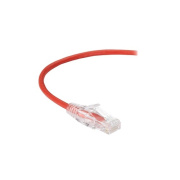 Black Box Cat6 250-mhz Snagless 28awg Stranded Ethernet Patch Cable - Unshielded (utp), Cm Pvc (rj45 M/m), Red, 4-ft. (1.2-m) (C6PC28RD04)