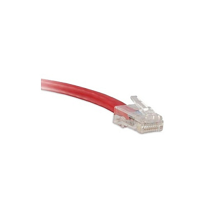 Enet Solutions Cat6 Red 2ft No Boot Patch Cable (C6RDNB2ENC)