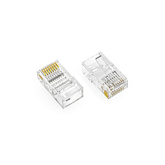 Uncommonx Cat5e Rj45 Plugs- 100 Pk Universal Plugs (CAT5EEND100PK)
