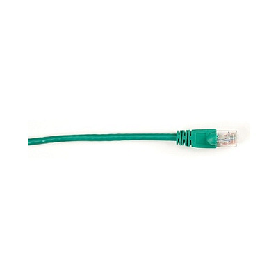 Black Box Cat6 250-mhz Molded Snagless Stranded Ethernet Patch Cable-unshielded(utp),cm Pvc(rj45 M/m),green,3-ft.(0.9-m),25-pack (6PC003GN25PAK)
