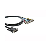 Kramer Electronics Dvi-a To 5 Bnc Breakout, Molded 3. (CDMA/5BM3)