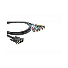 Kramer Electronics Dvi-a To 5 Bnc Breakout, Molded 3. (CDMA/5BM3)