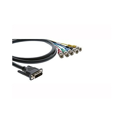 Kramer Electronics Dvi-a To 5 Bnc Breakout, Molded 3. (CDMA/5BM3)