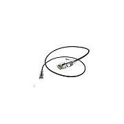 Uncommonx 1ft Cat6 Clearfit Slim Patch Cable Black (CS601FBLK)