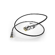 Uncommonx 9ft Cat6 Clearfit Slim Patch Cable Black (CS609FBLK)
