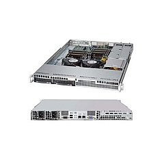 Supermicro Computer Beige,500w,4 X Fixed Hard Drive Bays (CSE813I+500)