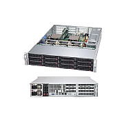 Supermicro Computer Black 2u Sc826ba Wio Chassis (CSE826BAR920WB)