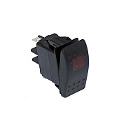 Havis Black Paddle Type Rocker Switch, 20 Amps (CSW1)