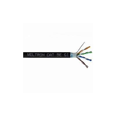 Weltron 24/4 Pr Cat. 5e Shieldedgel (DB2404L5ESH)