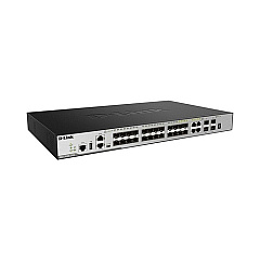D-Link Dgs-3630-28sc Supports 20 X Sfp Ports, 4 X Combo 10/100/1000base-t/sfp Ports, And 4 X 10 Gbe Sfp+ Ports. (DGS363028SC/SI)