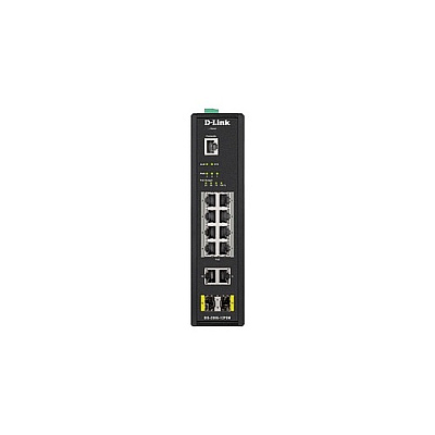 D-Link 12-port Mngd Industrial Switch (DIS200G12PSW)