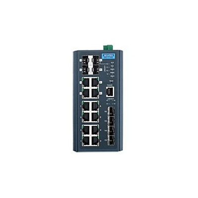 B+B Smartworx 8ge + 4sfp + 4g Combo Managed Switch W/ (EKI7716G4F4CIAE)