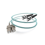 Uncommonx 1m Om3 Fiber Optic Cable Sc-st Mm 10g (FJ5GSCST01M)