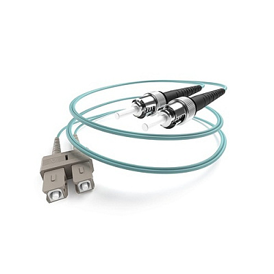 Uncommonx 2m Om3 Fiber Optic Cable Sc-st Mm 10g (FJ5GSCST02M)