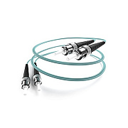 Uncommonx 1m Om3 Fiber Optic Cable St-st Mm 10g (FJ5GSTST01M)