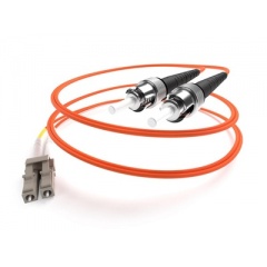 Uncommonx 30m Om1 Fiber Optic Cable Lc-st Mm (FJ6LCST-30M)