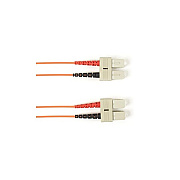 Black Box Om1 62.5/125 Multimode Fiber Optic Patch Cable - Ofnp Plenum, Sc To Sc, Orange, 5-m (16.4-ft.), Gsa, Taa, Non-returnable/non-cancelable (P62005MSCSCOR)