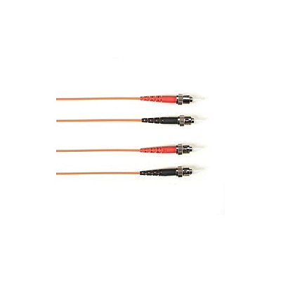 Black Box Om1 62.5/125 Multimode Fiber Optic Patch Cable - Ofnp Plenum, St To St, Orange, 10-m (32.8-ft.), Gsa, Taa, Non-returnable/non-cancelable (P62010MSTSTOR)