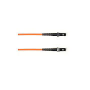 Black Box Om1 62.5/125 Multimode Fiber Optic Patch Cable - Ofnr Pvc, Mtrj To Mtrj, Orange, 3-m (9.8-ft.), Gsa, Taa, Non-returnable/non-cancelable (R62003MMTMTOR)