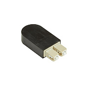 Black Box Fiber Optic Loopback - Om3, Multimode, Sc, Black (FOLB50M3SC)