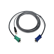 Iogear Bonded Kvm Cable, Usb, Vga, 10 Feet (G2L5203UTAA)