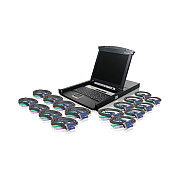 Iogear 16 Port Lcd Kvm Switch With Cables (GCL1816KITP)