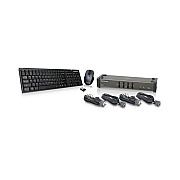 Iogear 4p/dvi Kvmandwirelesskboardmcombo (GCS1104KM1)