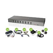 Iogear 8-port Dvi Kvmp Switch With Vga Support (GCS1108KIT2)