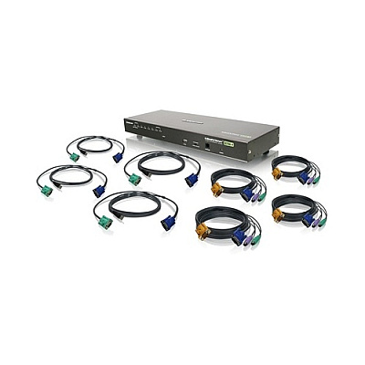 Iogear 8-port Combo Vga Kvmp Switch (GCS1808KIT)