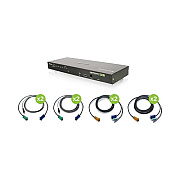 Iogear 8portcombovgakvmpswitchw4usband4ps2cable (GCS1808KITTAA)