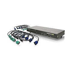Iogear 8-port Combo Vga Kvmp Switch (GCS1808KITU)