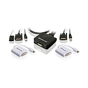 Iogear 17 In Lcd And 8-port Ip Kvm Bundle (GCS922MDPKIT)