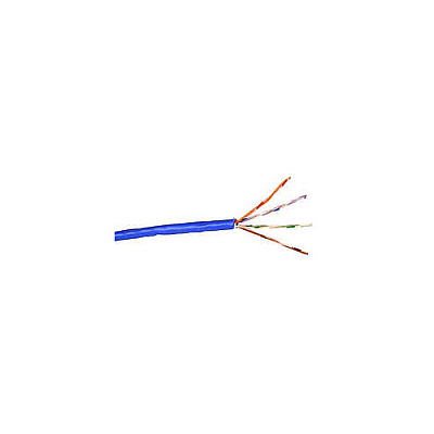 Belkin Cat5e Bulk Solid Cable 500 Ft Blue (A7L504500BLU)