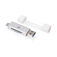 Iogear Usb-c Duo Card Reader/writer (GFR3C12)