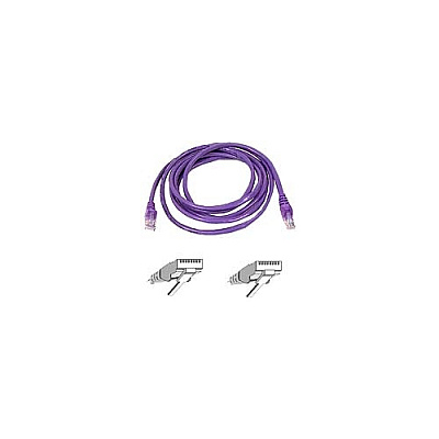 Belkin Cat5e X-over Cable Rj45m/rj45m 10 Purple (A3X12610PUR)